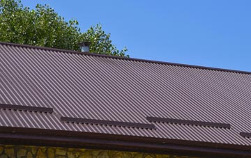 typical St Mawes corrugated roof uses